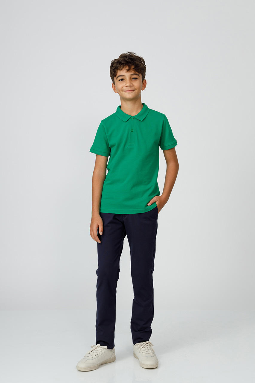 Tricou polo slim copii 995
